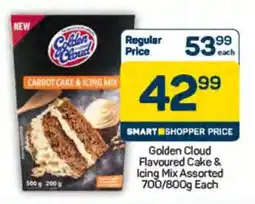 Pick n Pay Golden Cloud Flavoured Cake & Icing Mix Assorted 700/800g Each offer
