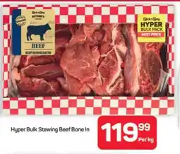 Pick n Pay Hypermarket Hyper Bulk Stewing Beef Bone-in offer