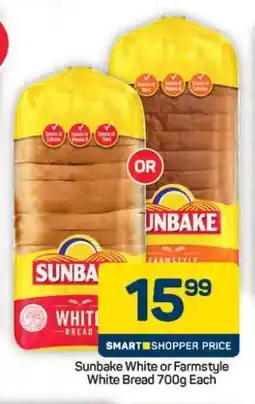 Pick n Pay Hypermarket Sunbake White or Farmstyle White Bread offer