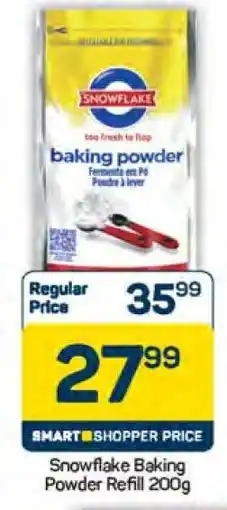 Pick n Pay Snowflake Baking Powder Refill 200g offer