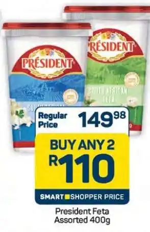 Pick n Pay Hypermarket Président Feta Assorted 400g offer