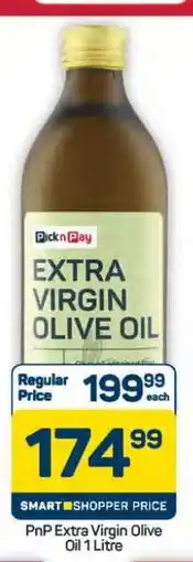 Pick n Pay Hypermarket PnP Extra Virgin Olive Oil 1 Litre offer