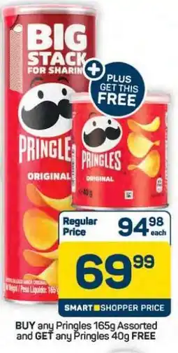 Pick n Pay Hypermarket Pringles Original offer