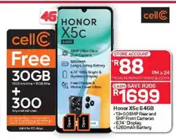 Pick n Pay Hypermarket Honor X5C 64GB offer