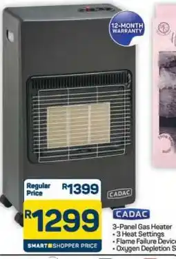 Pick n Pay Hypermarket CADAC 3-Panel Gas Heater offer