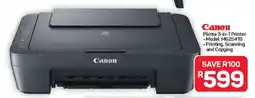 Pick n Pay Hypermarket Canon 3-in-1 Printer offer