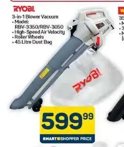 Pick n Pay Hypermarket RYOBI 3-in-1 Blower Vacuum offer