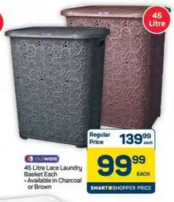Pick n Pay Hypermarket 45 Litre Lace Laundry Basket offer