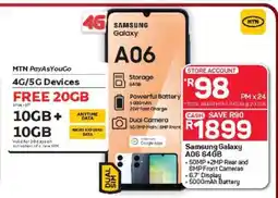 Pick n Pay Hypermarket Samsung Galaxy A06 64GB offer