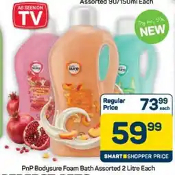 Pick n Pay Hypermarket PnP Bodysure Foam Bath Assorted offer