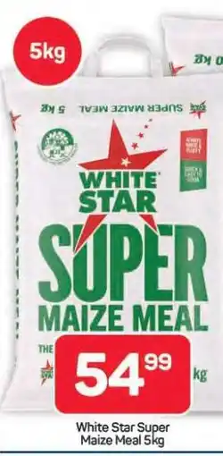Pick n Pay Hypermarket White Star Super Maize Meal 5kg offer