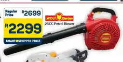 Pick n Pay Hypermarket WOLF-Garten 26CC Petrol Blower offer
