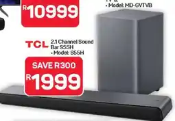 Pick n Pay Hypermarket TCL 2.1 Channel Sound Bar S55H offer