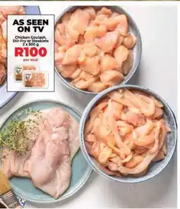 Food Lover's Market Chicken Goulash, Stir-Fry or Steaklets offer