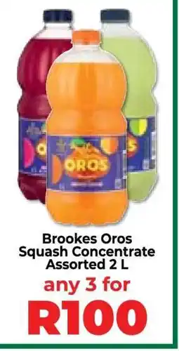 Food Lover's Market Brookes Oros Squash Concentrate Assorted 2 L offer