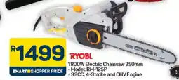 Pick n Pay Hypermarket Ryobi Electric Chainsaw offer