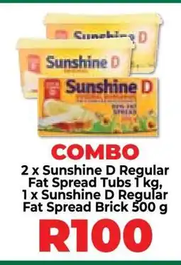 Food Lover's Market Sunshine D Regular Fat Spread Combo offer