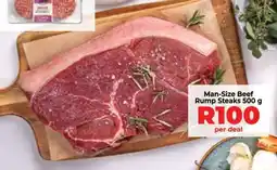 Food Lover's Market Man-Size Beef Rump Steaks offer