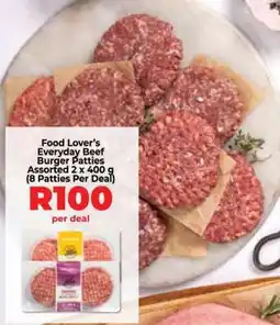 Food Lover's Market Food Lover’s Everyday Beef Burger Patties offer