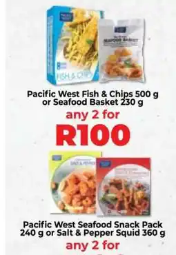 Food Lover's Market Pacific West Fish & Chips 500 g or Seafood Basket 230 g offer