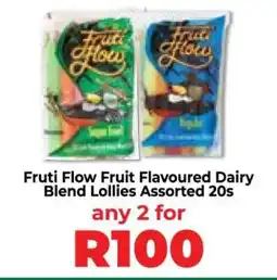 Food Lover's Market Fruti Flow Fruit Flavoured Dairy Blend Lollies Assorted 20s offer