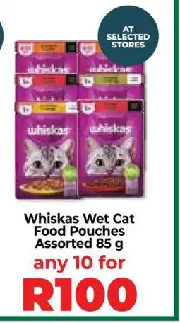 Food Lover's Market Whiskas Wet Cat Food Pouches Assorted 85 g offer