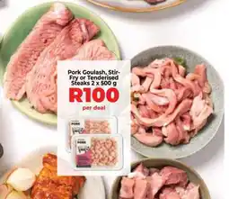 Food Lover's Market Pork Goulash, Stir-Fry or Tenderised Steaks offer