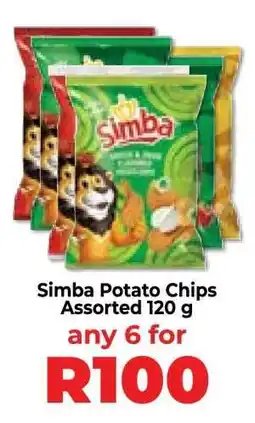 Food Lover's Market Simba Potato Chips Assorted 120 g offer