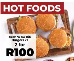 Food Lover's Market Grab ‘n Go Rib Burgers 2s offer
