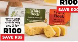 Food Lover's Market Fairview White Rock Cheese Assorted 100 g offer