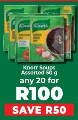 Food Lover's Market Knorr Soups Assorted 50 g offer