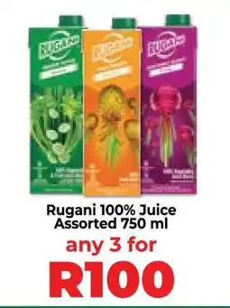 Food Lover's Market Rugani 100% Juice Assorted 750 ml offer