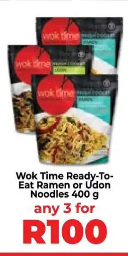 Food Lover's Market Wok Time Ready-To-Eat Ramen or Udon Noodles 400 g offer