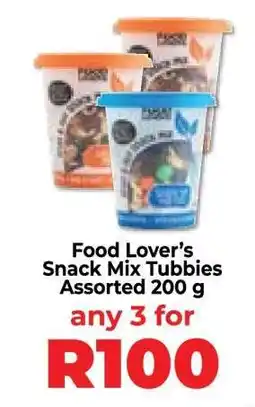Food Lover's Market Food Lover’s Snack Mix Tubbies Assorted 200 g offer