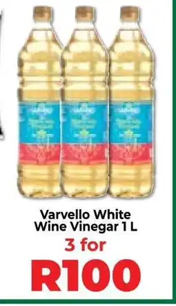Food Lover's Market Varvello White Wine Vinegar 1 L offer
