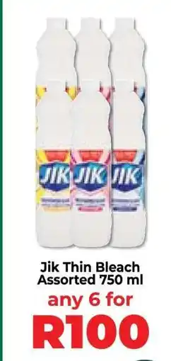 Food Lover's Market Jik Thin Bleach Assorted 750 ml offer
