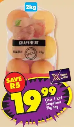 Shoprite Class 1 Red Grapefruit offer
