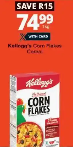 Checkers Kellogg's Corn Flakes Cereal offer