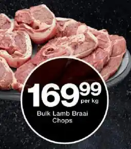 Checkers Bulk Lamb Braai Chops offer