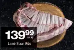 Checkers Lamb Staan Ribs offer