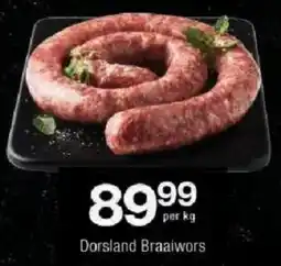 Checkers Dorsland Braaiwors offer