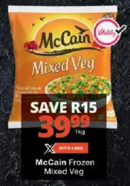 Checkers McCain Frozen Mixed Veg offer