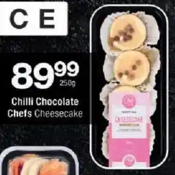 Checkers Chilli Chocolate Chefs Cheesecake offer