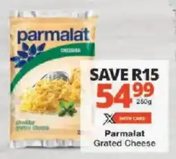 Checkers Parmalat Grated Cheese offer