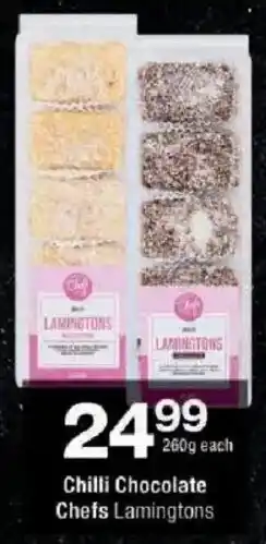 Checkers Chilli Chocolate Chefs Lamingtons offer