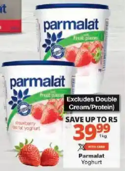 Checkers Parmalat Yoghurt offer