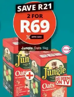 Checkers Jungle Oats offer