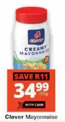 Checkers Clover Mayonnaise offer