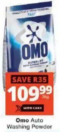 Checkers Omo Auto Washing Powder offer