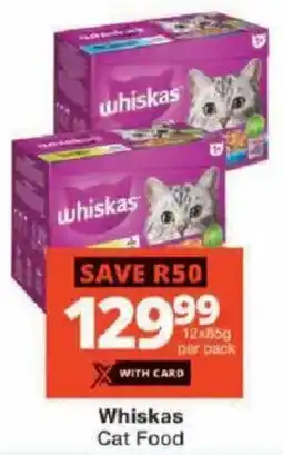 Checkers Whiskas Cat Food offer
